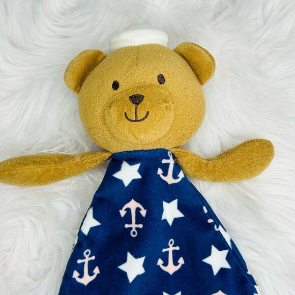 3/$12 Sailor Stuffy Blanket Stuffed Animal - Picture 2 of 3